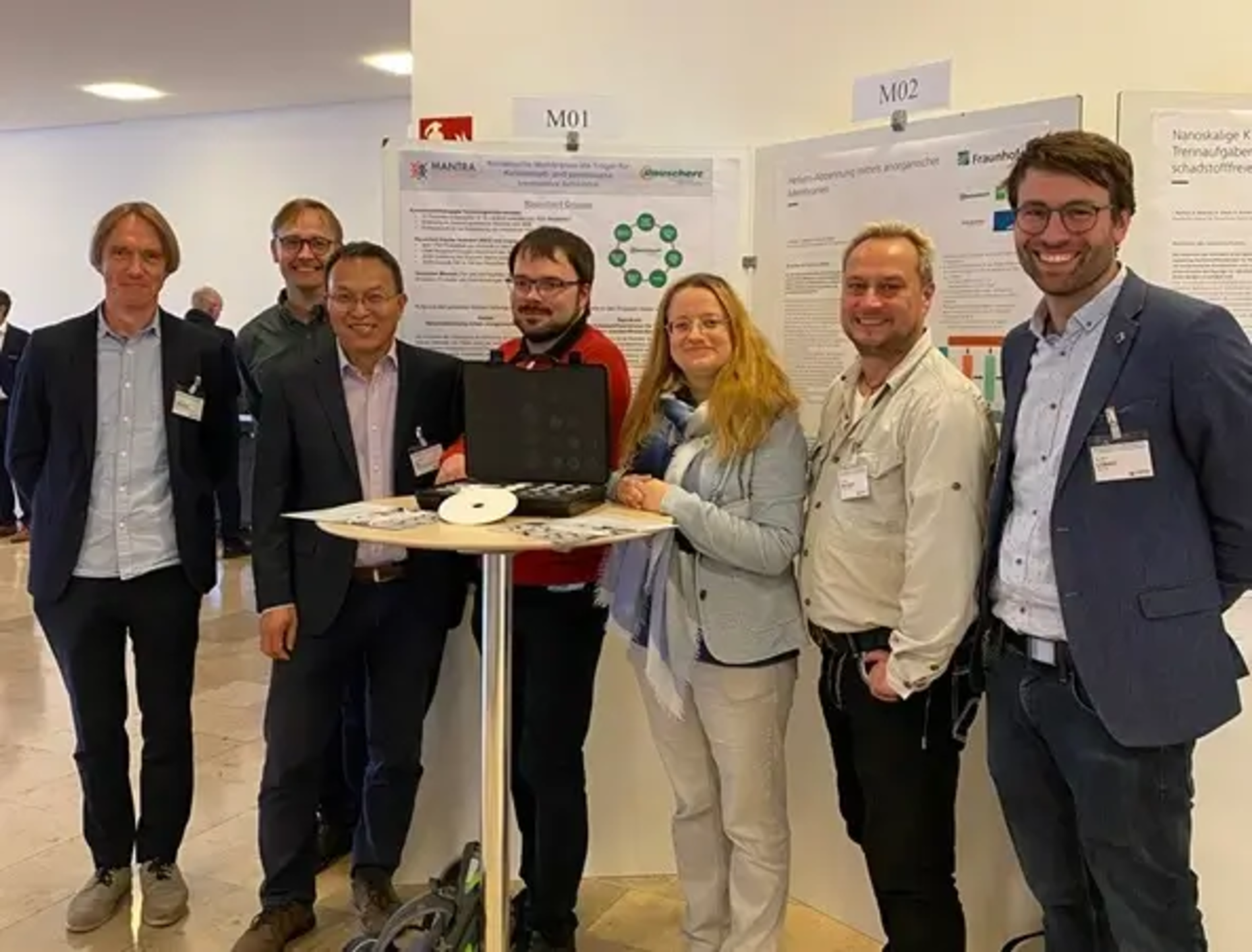 Förderprojekt NanoKom – Einsatz von technischer Keramik und Industriekeramik als stabile Träger für innovative Trennprozesse